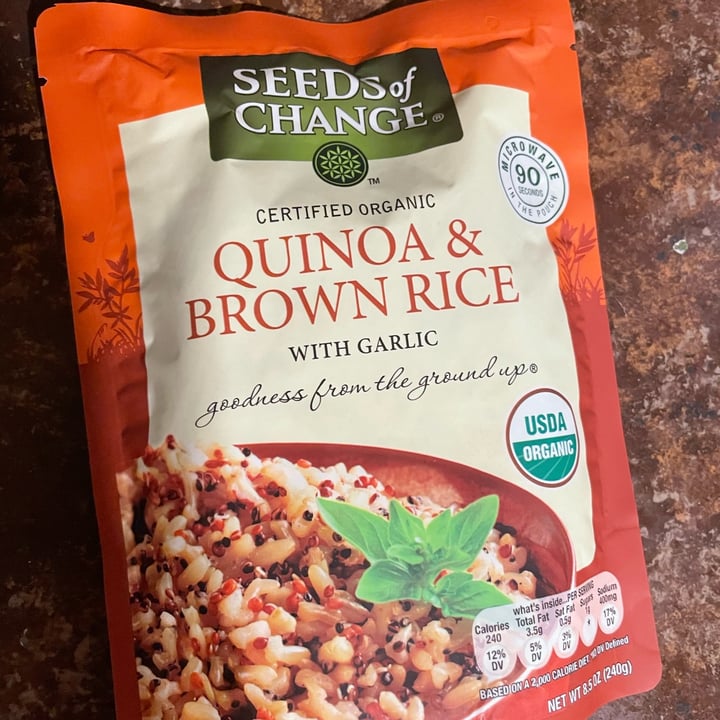 photo of Seeds of Change Organic Quinoa And Brown Rice shared by @omifan on  27 May 2022 - review