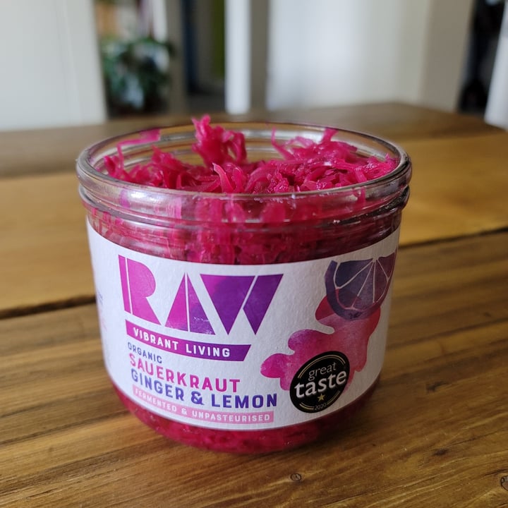 photo of RAW Vibrant Living Saurkraut shared by @amandelan on  25 Feb 2022 - review