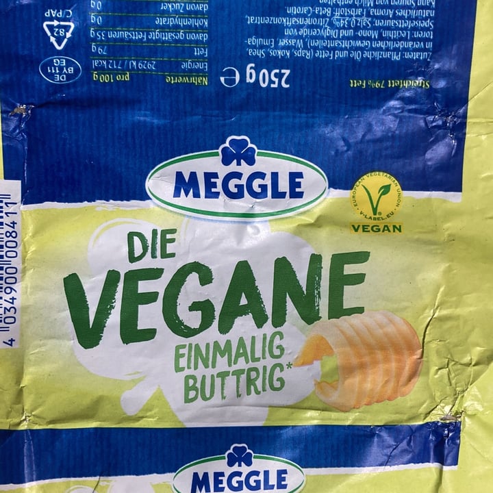 photo of Meggle Die Vegane Einmalig Buttrig shared by @alisonki on  11 Jul 2022 - review