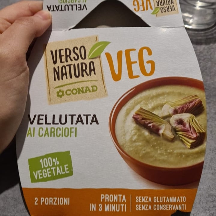 review photo of Verso Natura Conad Veg Vellutata Ai Carciofi shared by @massimo12 on 23 Nov 2022 - review