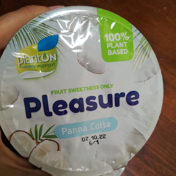 photo of planton pleasure Yogurt Panna Cotta shared by @jessvegan on  19 Sep 2022 - review