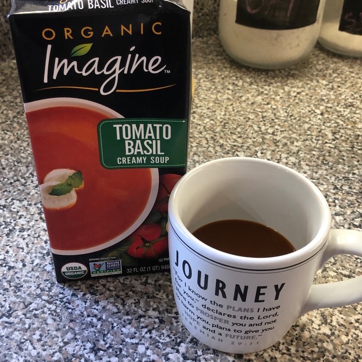 review photo of Imagine Foods Tomato Basil Creamy Soup shared by @kaycelovesveggies on 23 Oct 2020 - review