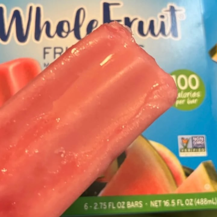 review photo of Whole Fruit watermelon fruit bars shared by @fdebb on 01 Jun 2022 - review