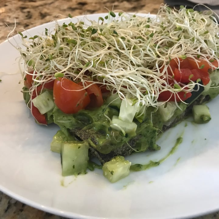 review photo of Healing Foods Mpls Avocado & Tomato Tartine shared by @mnvegan on 04 Feb 2021 - review