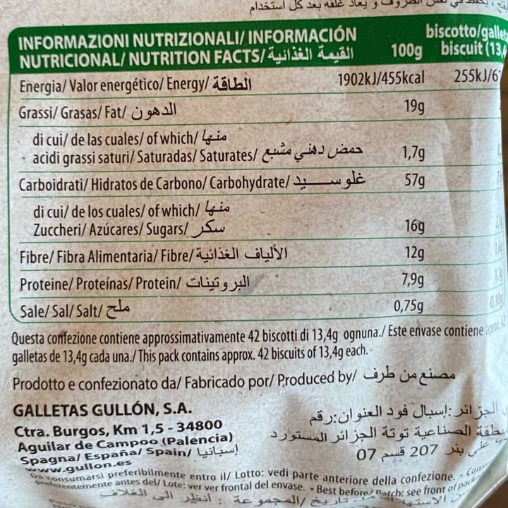 review photo of Gullón Cuor di Cereale Classico - Integrale con Fiocchi di Avena shared by @gingi on 13 Sep 2022 - review