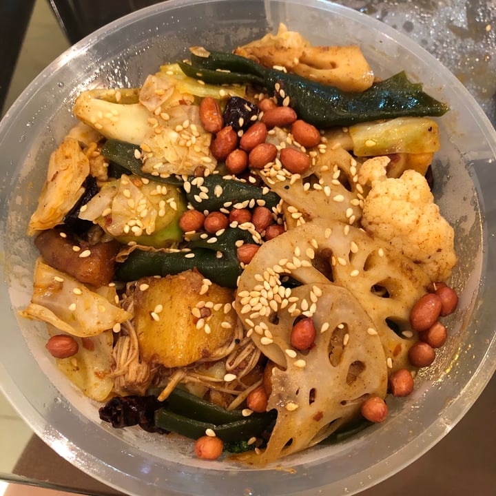 photo of San De Vegetarian@Yew Tee Mah La Hot Pot shared by @cloecyl on  23 Mar 2021 - review
