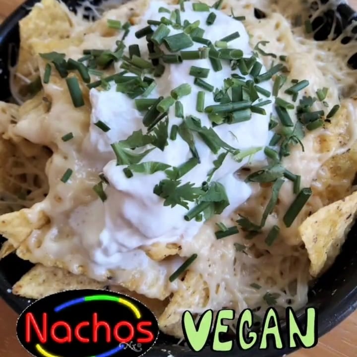 photo of Vegan Junkies Loaded Nachos shared by @telena on  30 Jun 2021 - review