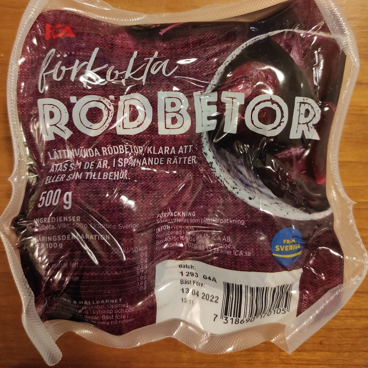 Rödbetor from ICA - Vegan Product Reviews & Ratings | abillion