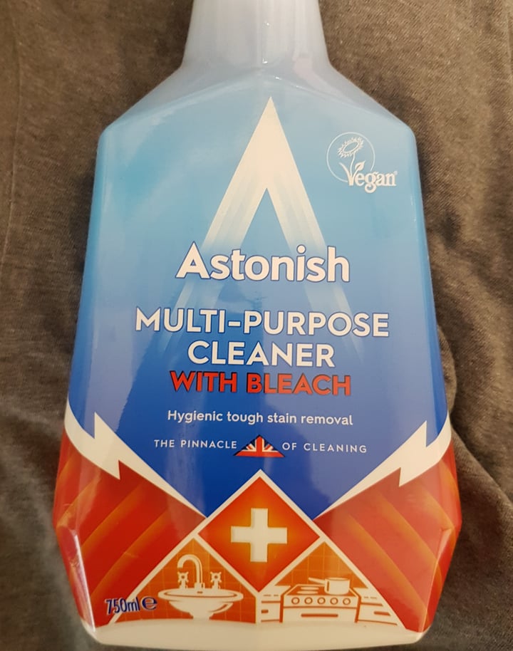 photo of Astonish Astonish multi purpose cleaner with bleach shared by @suzanarmiler on  13 May 2022 - review