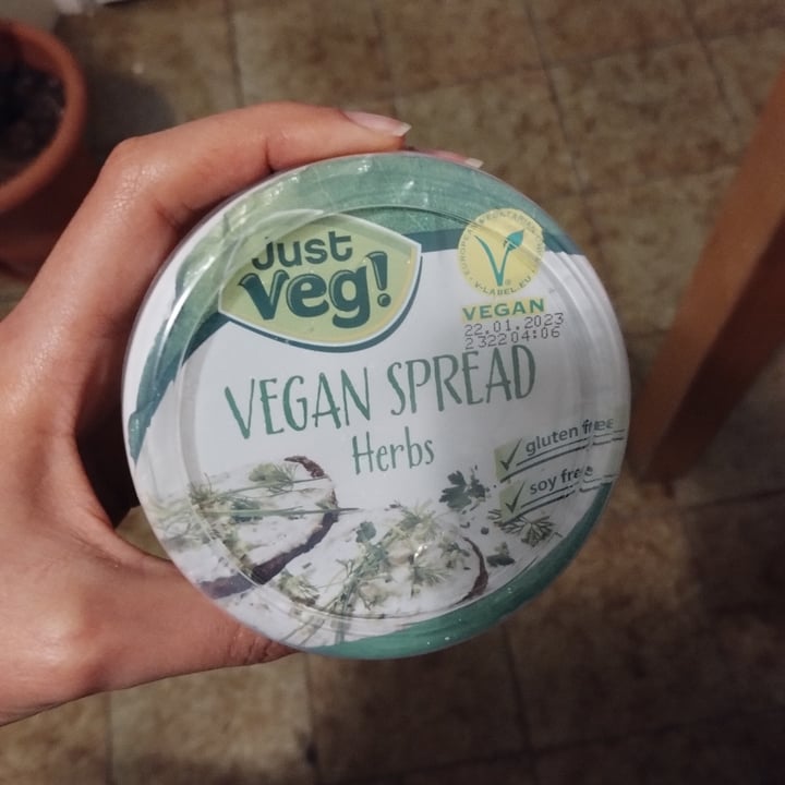 photo of Just Veg! (ALDI Italy) Vegan spread Herbs shared by @alfa94 on  14 Dec 2022 - review