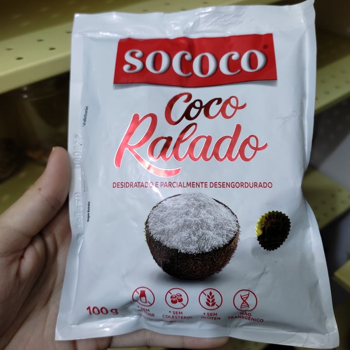 photo of Sococo Coco Ralado Desidratado Sem Açúcar shared by @maasteves on  04 Feb 2022 - review