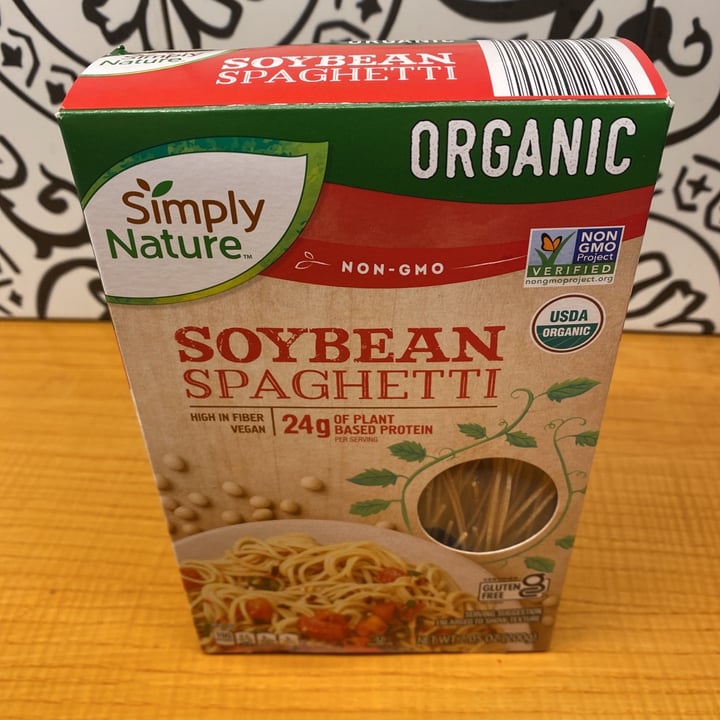 photo of Simply Nature Soybean Spaghetti shared by @santo-vegano on  20 Jul 2021 - review