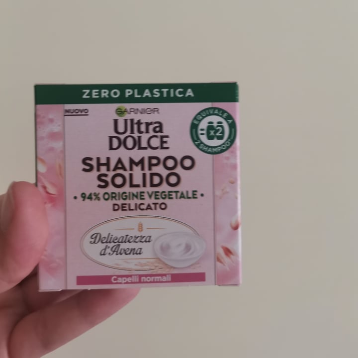 photo of Garnier Shampoo solido - delicato shared by @elevegansoul on  28 Apr 2022 - review