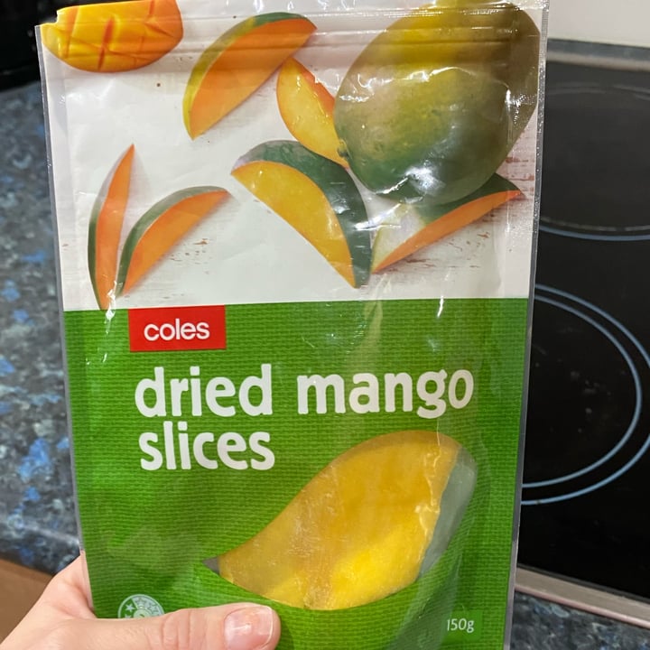 photo of Coles Dried mango slices shared by @arianemeschiatti on  26 Apr 2022 - review