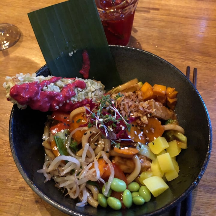 photo of An Vegan House Udon Bowl shared by @ginevrafigini on  27 Jul 2021 - review