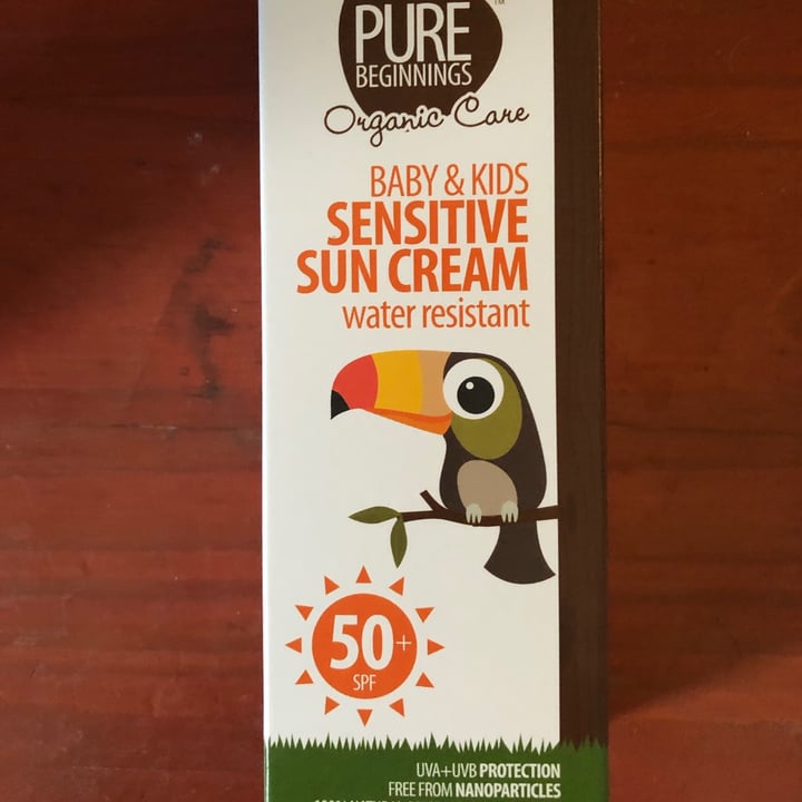 photo of Pure Beginnings Baby & Kids Sensitive Sun Milk shared by @marissaruby on  05 Nov 2020 - review