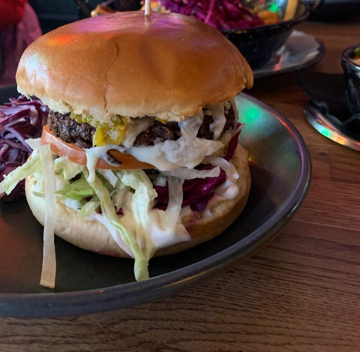 photo of Paradise Palms Bean burger shared by @sallyivens on  08 Sep 2020 - review