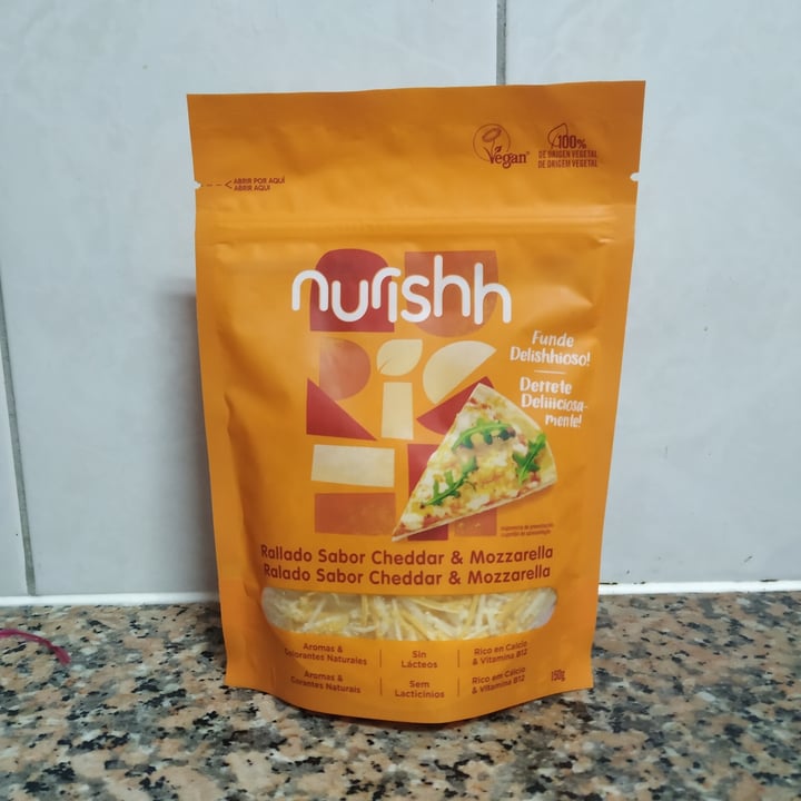 review photo of Nurishh Rallado sabor cheddar y mozzarella shared by @marialorodrigues on 04 Dec 2022 - review