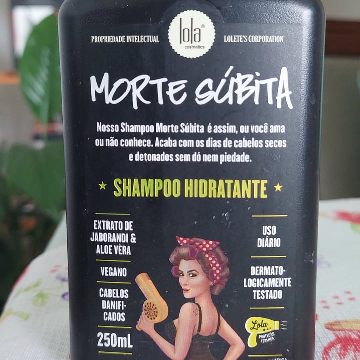 review photo of Lola Cosmetics Shampoo Hidratante Morte Súbita shared by @elane on 08 May 2022 - review