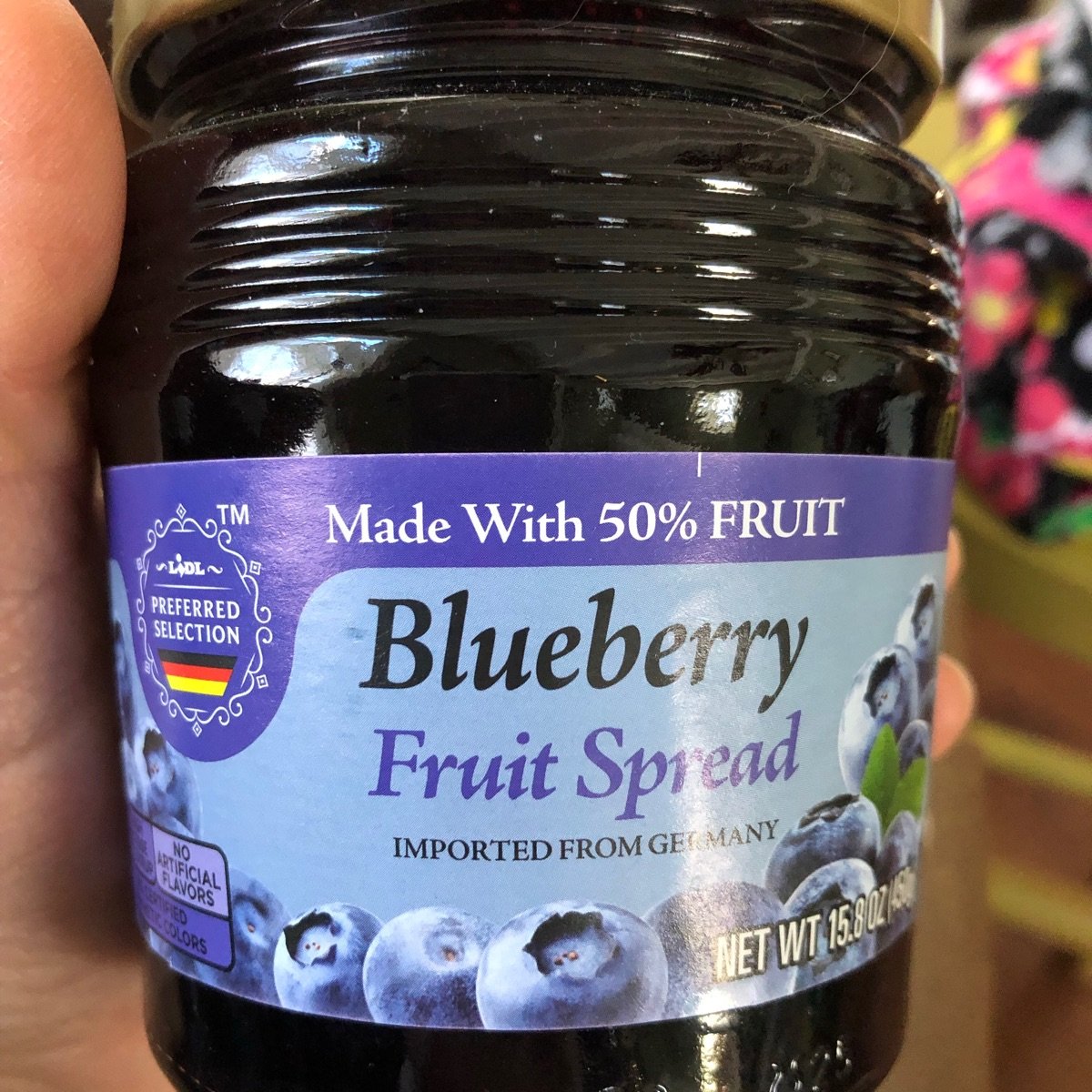 Lidl preferred selection Blueberry fruit spread Reviews abillion