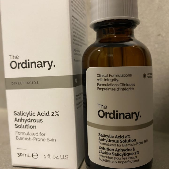 photo of The Ordinary Salicylic acid 2%  anhydrous solution shared by @kerent10 on  29 Jul 2022 - review