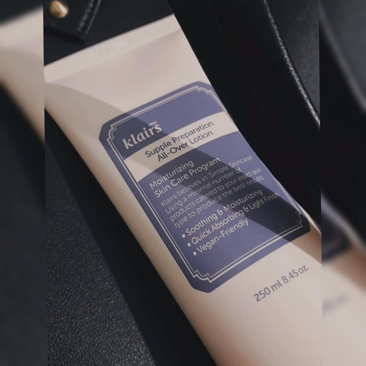 photo of Klairs Supple Preparation All-Over Lotion shared by @srasika on  28 Sep 2021 - review