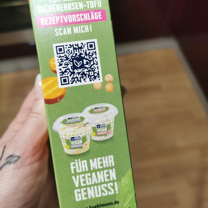 photo of Kühlmann Kichererbsen Tofu shared by @susikarotti on  20 Jun 2022 - review