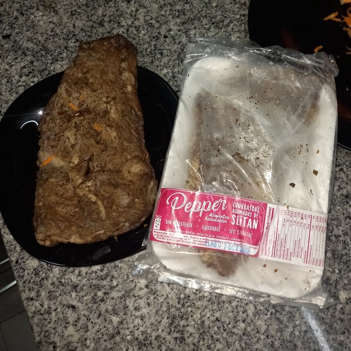 review photo of Pepper Churrascos Ahumados de Seitan shared by @tammbenitez on 07 Nov 2020 - review