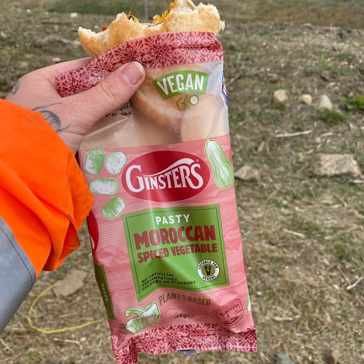 photo of Ginsters Moroccan Spiced Vegetable Pasty shared by @robsm95 on  11 May 2022 - review