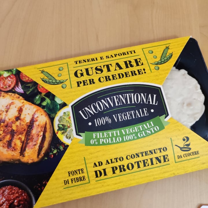 review photo of Unconventional Filetti Vegetali 0% Pollo 100% Gusto - Plant Based Fillet shared by @micio on 21 Aug 2022 - review