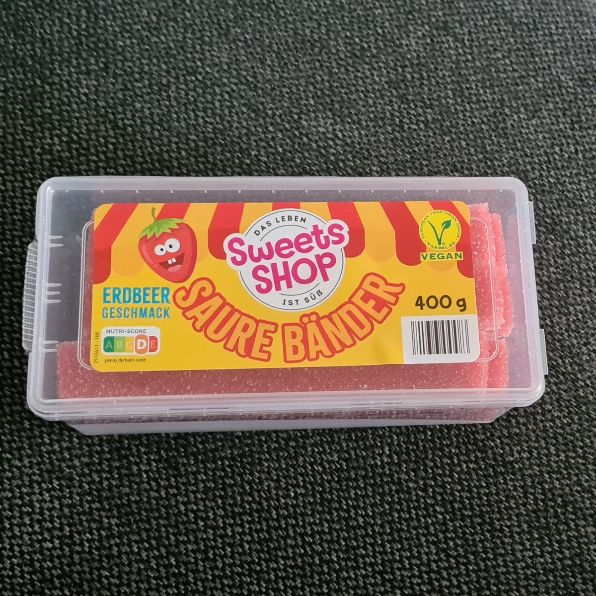 Penny Sweets Shop Saure Bänder Erdbeergeschmack Reviews abillion