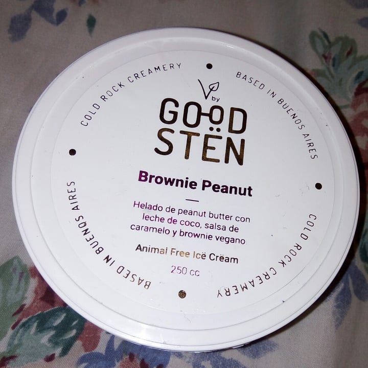 photo of Goodstën Helado Brownie Peanut shared by @lulifante on  20 Aug 2020 - review