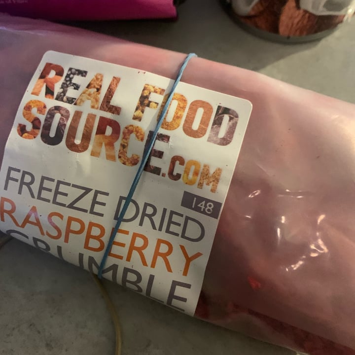 photo of Realfoodsource.com Freeze dried raspberries shared by @daxin on  22 Mar 2022 - review