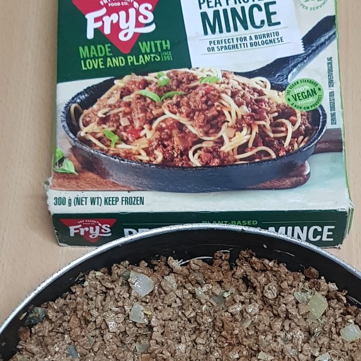 photo of Fry's Family Food Pea Protein Mince shared by @terrirex on  09 Dec 2021 - review