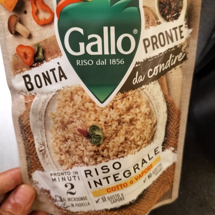 photo of Gallo Bontà Pronte Riso Integrale shared by @marina49 on  12 Sep 2022 - review