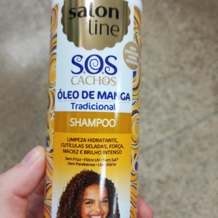 photo of Salon line Shampoo SOS Cachos Óleo De Manga shared by @analuciaoeiras on  07 Jun 2022 - review