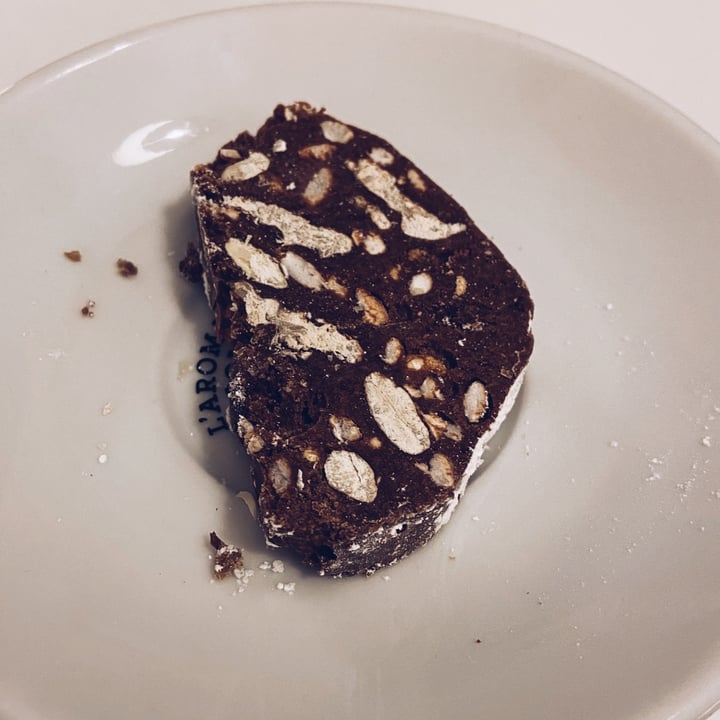 photo of Ratatouille Vegan Food Salame al cioccolato shared by @johrgia on  07 Nov 2021 - review