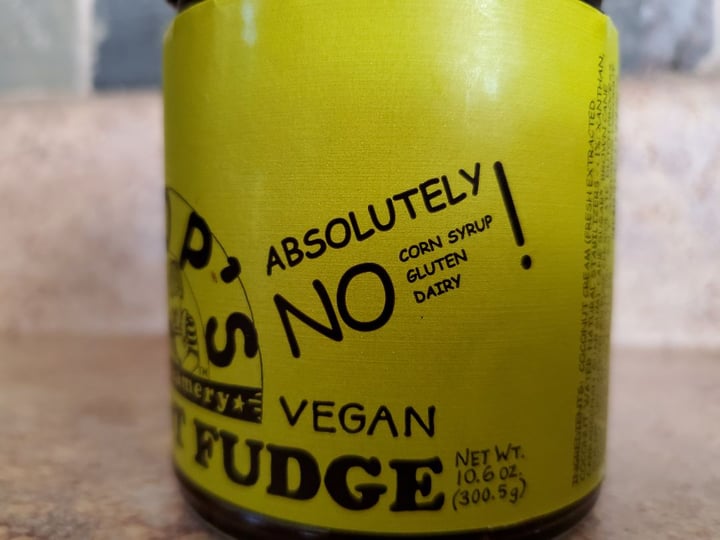 photo of Coop's MicroCreamery Handmade Vegan Hot Fudge shared by @veganforthem on  21 Dec 2019 - review