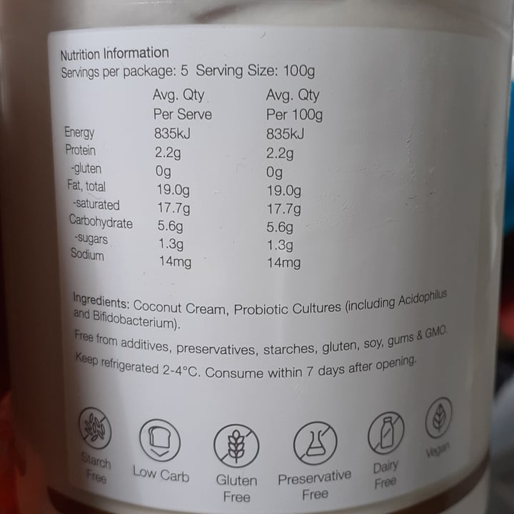 review photo of Cathedral Cove Naturals Yogurt de coco shared by @gabumar on 28 Sep 2020 - review