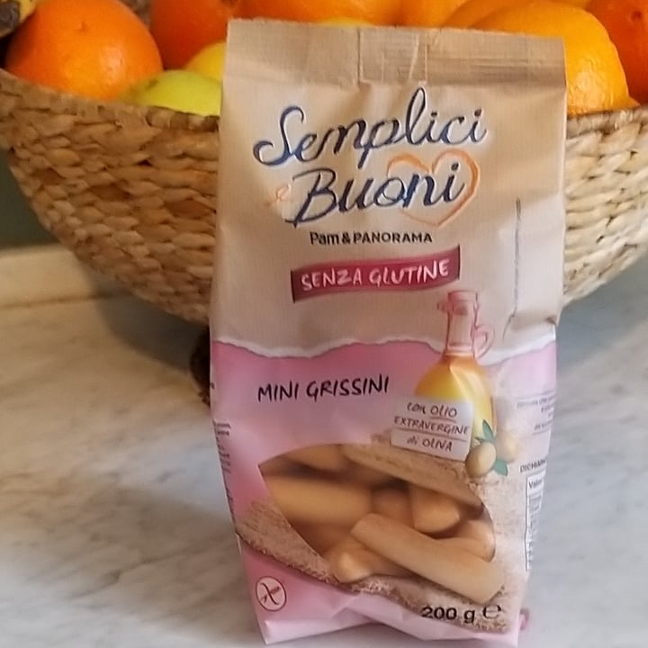 photo of Pam  semplici e buoni Mini Grissini Senza Glutine shared by @avlescri on  03 Jun 2022 - review