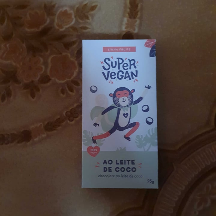 photo of Super Vegan chocolate ao leite de coco shared by @renataaraujo on  18 Oct 2022 - review