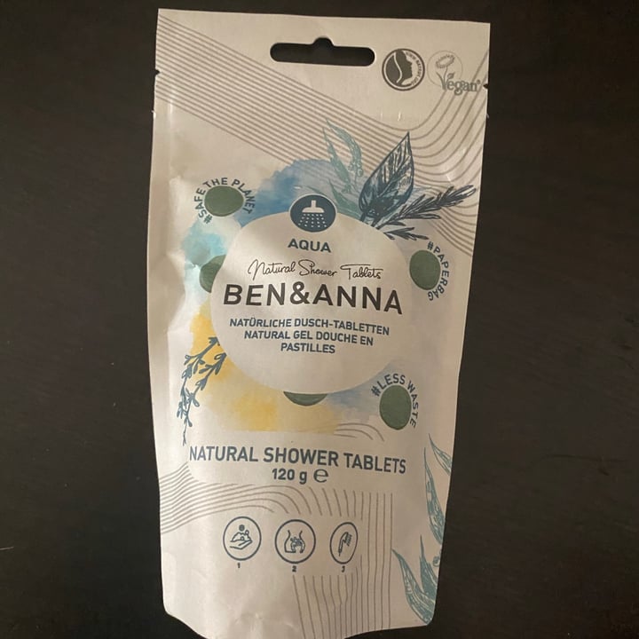 photo of Ben & Anna Natural shower Tablets shared by @chiaratoso on  02 Apr 2021 - review
