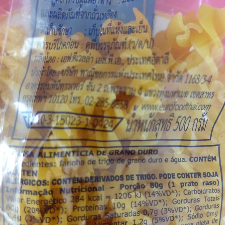 review photo of Divella, pasta. Pasta di grano duro. shared by @leilagperez on 25 Apr 2022 - review