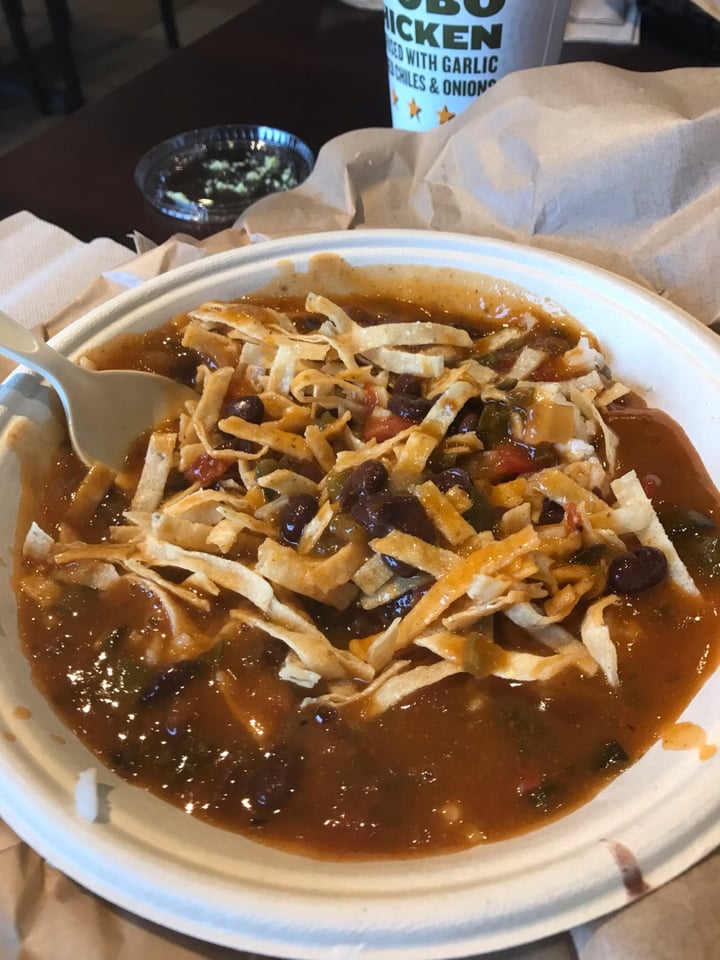 review photo of QDOBA Mexican Eats Tortilla Soup shared by @jencoebeck on 31 Dec 2019 - review