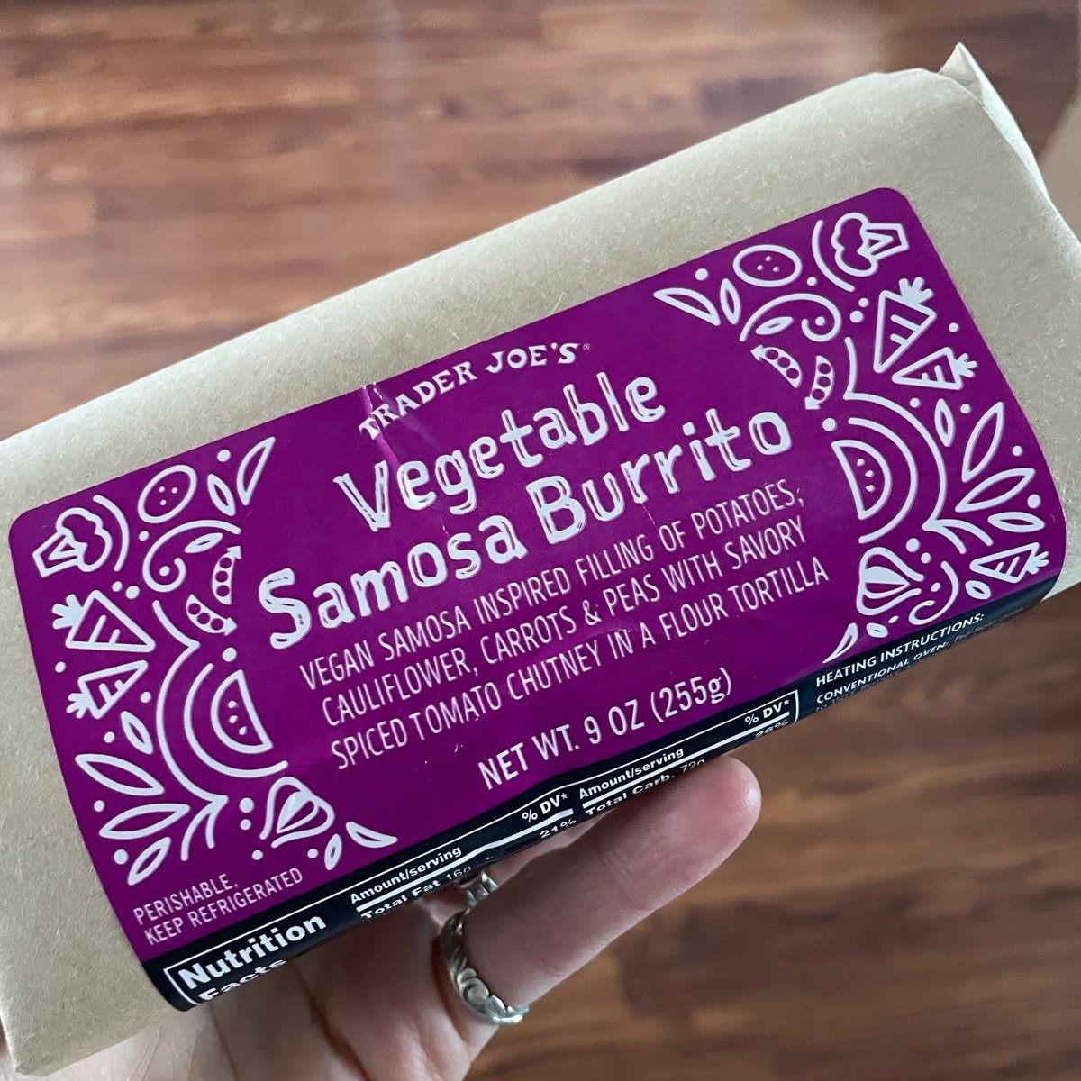 Trader Joe's Vegetable Samosa Burrito Reviews abillion