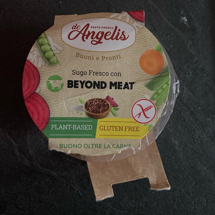 photo of PASTA FRESCA de Angelis Sugo Fresco Con Beyond meat shared by @lisazanan on  04 Dec 2022 - review