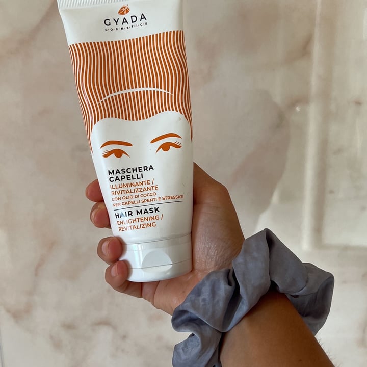 photo of Gyada Cosmetics Maschera capelli illuminante rivitalizzante shared by @nicole- on  17 Jul 2022 - review