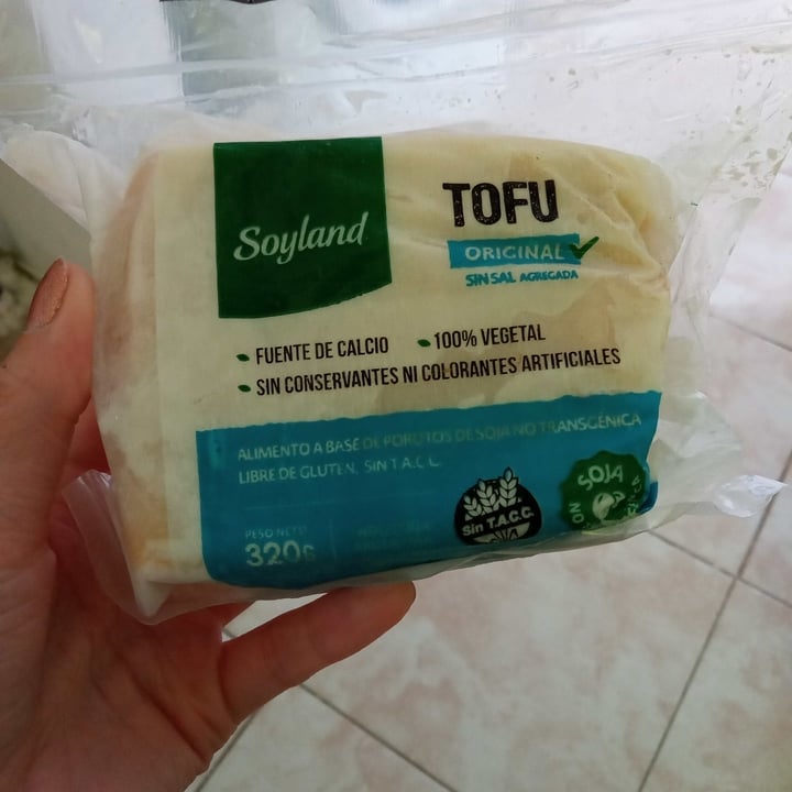 photo of SoyLand Tofu Original Sin Sal shared by @helixnebb on  02 Oct 2021 - review