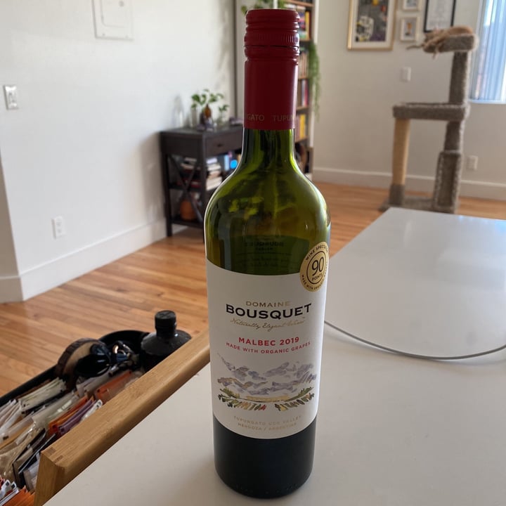 photo of Domaine bousquet Malbec 2019 shared by @falondarville on  30 Mar 2021 - review