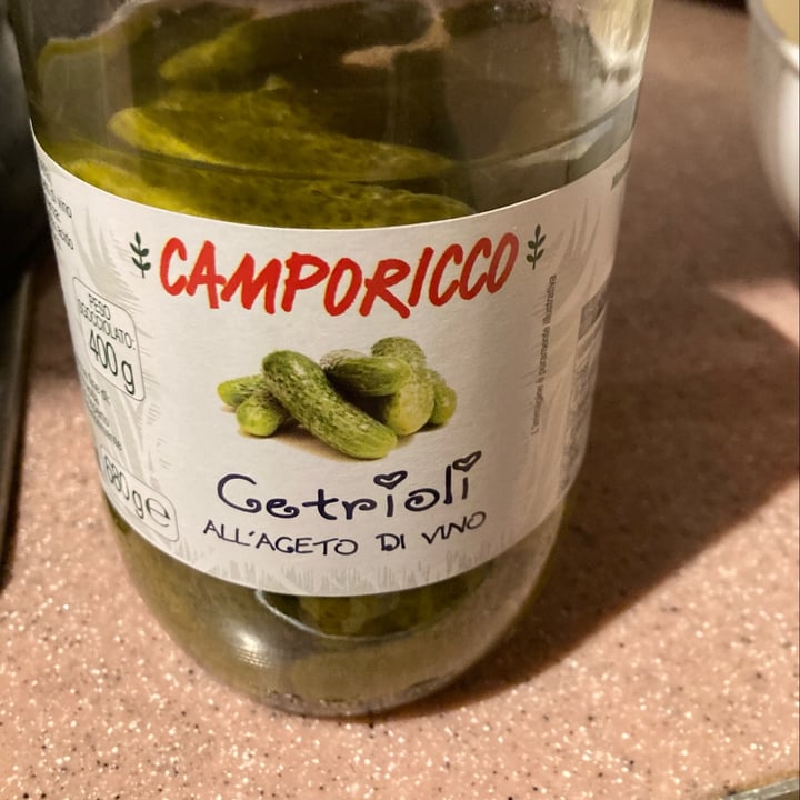 photo of Camporicco CETRIOLI all'Aceto di Vino shared by @soric on  31 Jan 2022 - review